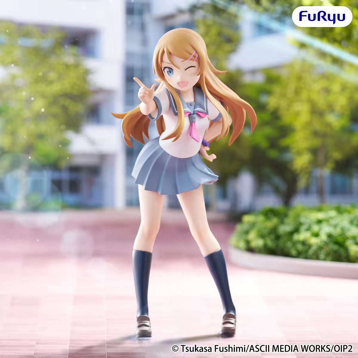 漫笙正版FuRyu Muchute我的妹妹不可能那么可爱 高板桐乃景品手办