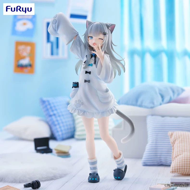 漫笙现货FuRyu Nachoneko虚拟主播vtb 甘城猫猫景品 正版手办模型