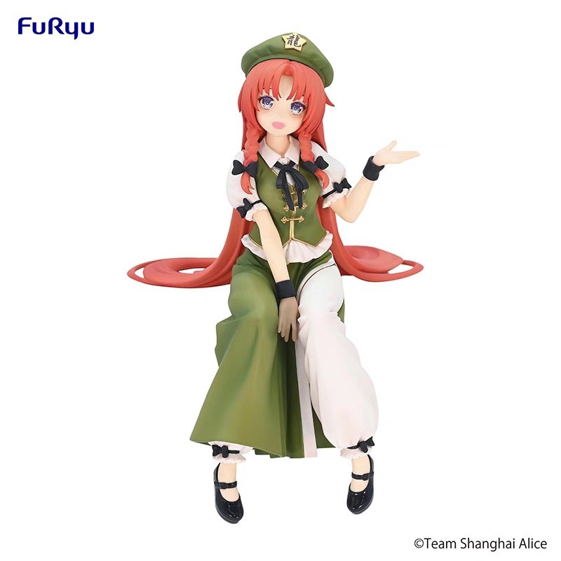 漫笙正版FURYU 东方project 红美铃 泡面压 景品手办 桌面摆件