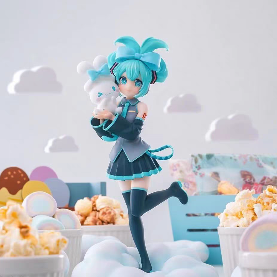 漫笙正版现货SEGA世嘉初音未来 三丽鸥玉桂狗 大耳狗站姿景品手办