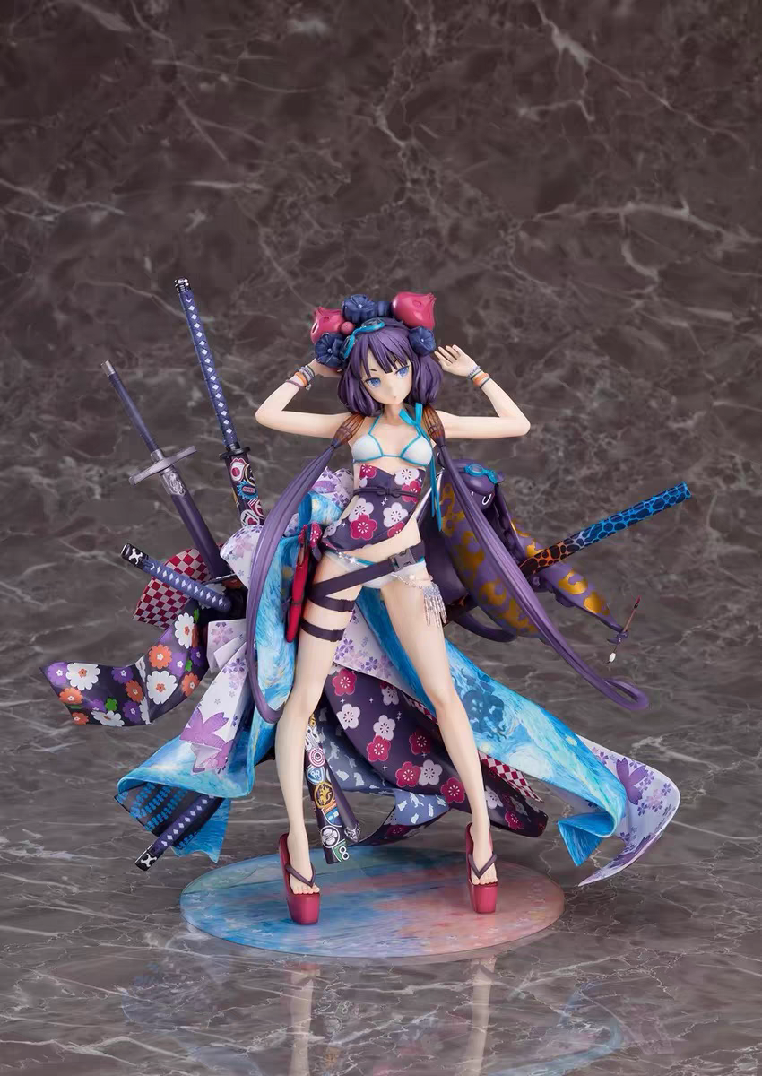 漫笙GSC FGO FATE 冠位指定Saber 1/7 葛饰北斋泳装 手办模型摆件