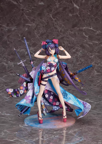 漫笙GSC FGO FATE 冠位指定Saber 1/7 葛饰北斋泳装 手办模型摆件