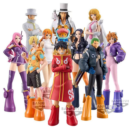 漫笙眼镜厂DXF海贼王航海王蛋头岛路飞索隆佐治娜美乔巴手办现货