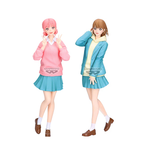 漫笙现货万代眼镜厂青春之箱蓝箱鹿野千夏蝶野维景品手办模型摆件