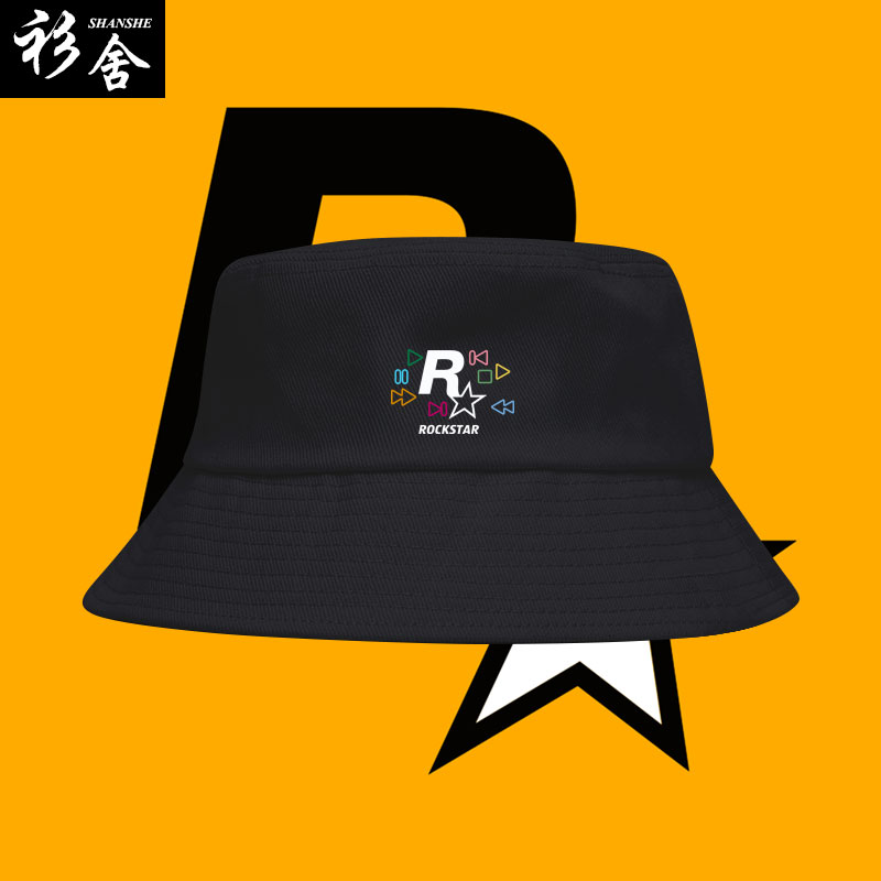 GTA游戏5公司R星渔夫帽