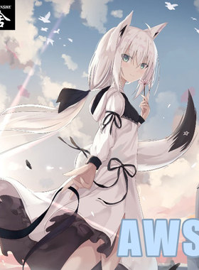 白上吹雪awsl二次元动漫vtuber周边麂皮绒手套男女骑行车防风保暖