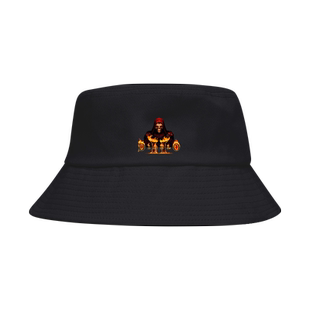 暗黑破坏神2重制版狱火重生游戏周边渔夫帽子男女盆帽防晒遮阳帽