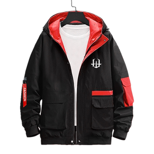 狂野之心狩猎steam游戏ps5周边拼接夹克连帽男女拉链外套帽衫衣服