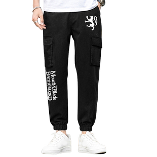 骑马与砍杀2游戏霸主领主战团骑砍2工装裤休闲长裤男束脚运动裤子