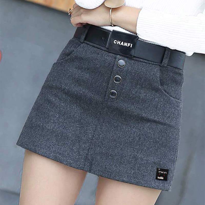 2019新款解救所有冬裝複古格子巧克力羊毛呢半裙女短裙/迷笛裙在類目 女裝/女士精品, 半身裙中 - 來自Buy2taobao.com提供專業的淘寶代購服務