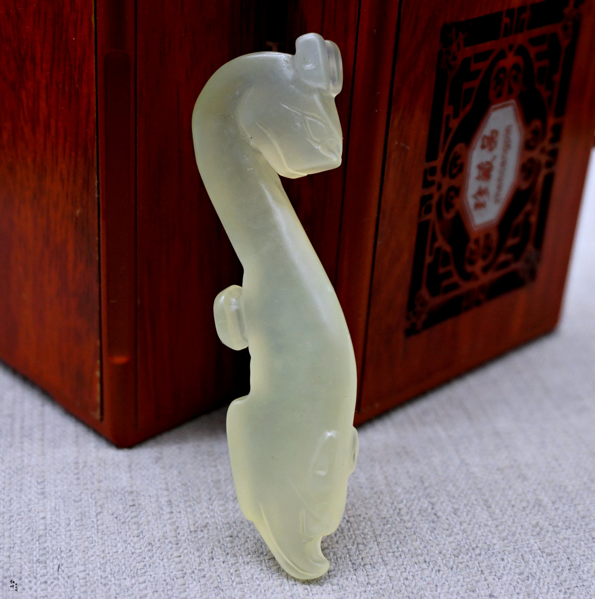 天然玉石老玉岫玉吊坠摆件