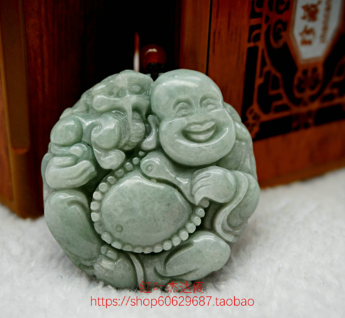 天然a货翡翠吊坠女款