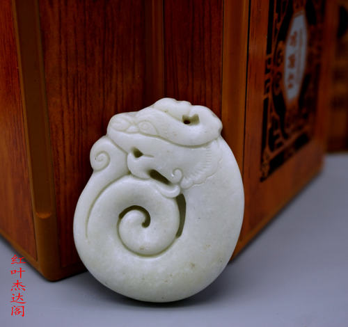 天然玉石陕西蓝田玉挂件吊坠