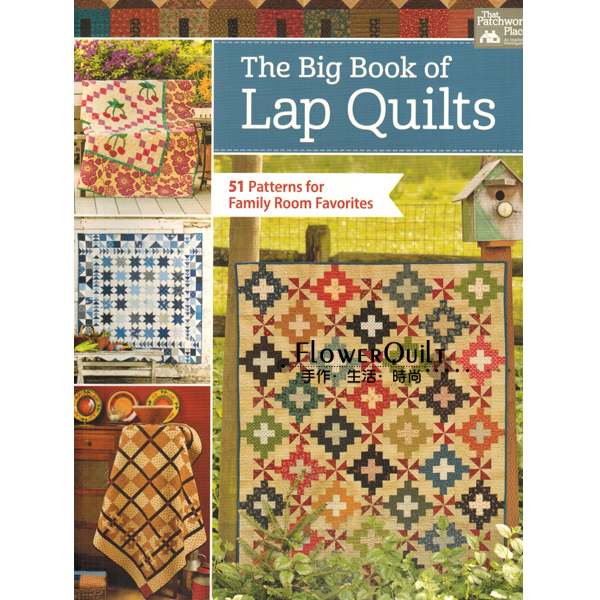 欧美进口手工书--THE BIG BOOK OF LAP QUILTS 现货