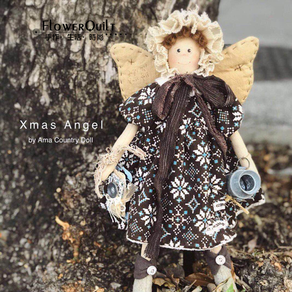 台湾Ama原创乡村娃娃材料套包---北欧天使（师资专供）