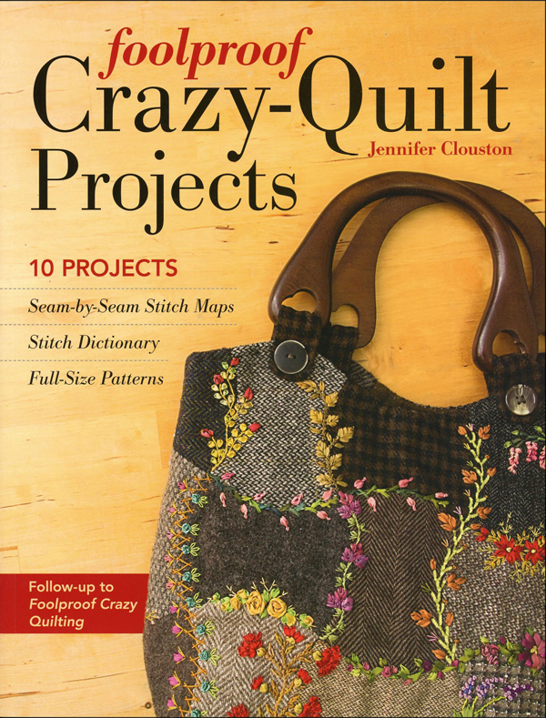 欧美进口手工书-Foolproof Crazy-Quilt Projects 现货