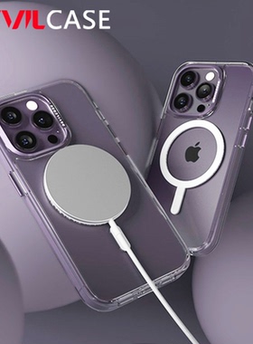 台湾DEVILCASE恶魔防摔壳标准磁吸版适用于iPhone 14Pro磁吸Magsafe透明防摔手机壳iPhone14Pro硅胶保护套
