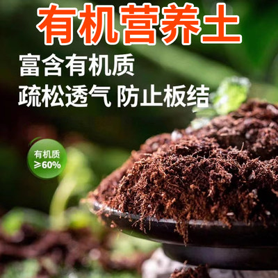 植物通用营养土种菜养花不生虫