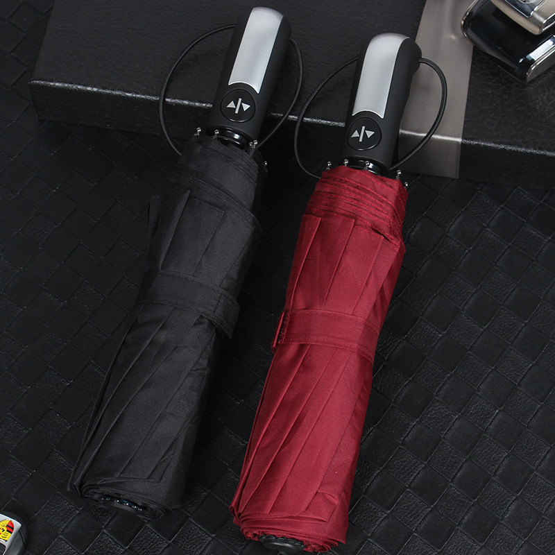 fully automatic Umbrella fold Double Large men and women sunshade Vinyl Sunscreen rain or shine Dual use ultraviolet-proof Parasolin the Home Daily , Umbrella/Rain gear/Rain/Moistureproof , Umbrella  category - from Buy2taobao.com to provide professional Taobao agent buy service