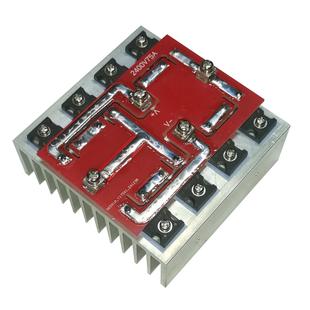 2400V75A大功率桥式 多功能整流桥板 整流模块板带大功率散热器桥式