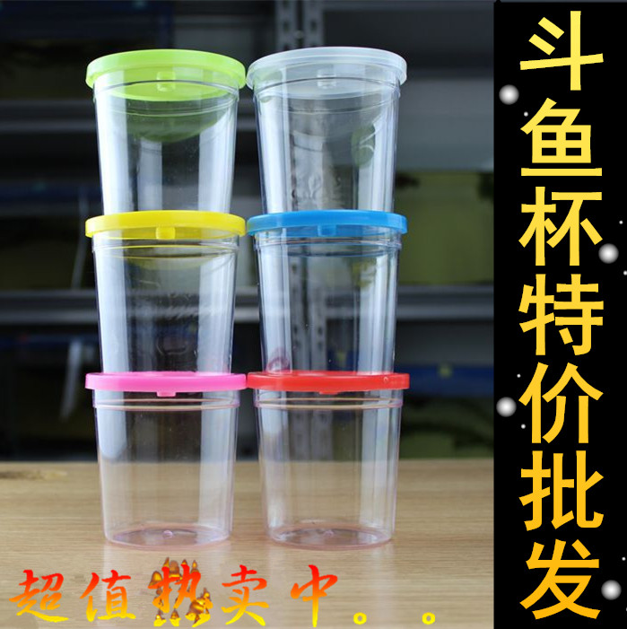 水母杯加厚斗鱼杯爬虫杯高透明度