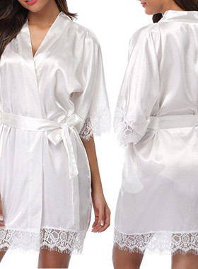 Nachtw?sche Satin Nachtw?sche Dessous Anzug Für Frauen 2019