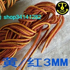 Шнурки 适配timberland添柏岚10061大头黄靴cat马丁靴黄棕红棕色细硬鞋带