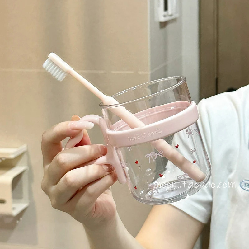 漱口杯2026新款牙杯塑料洗漱杯高颜值学生宿舍刷牙杯子牙缸大容量