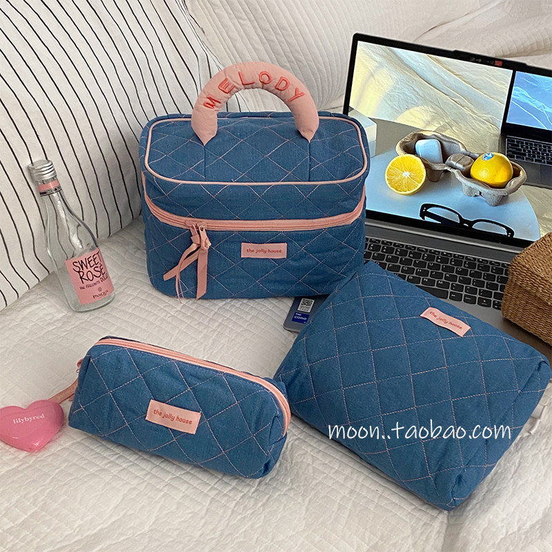 化妆包超大容量女2025新款便捷旅行手提化妆刷收纳包护肤品洗漱包,收纳整理,化妆包,淘宝优惠券,粉丝福利购,淘宝优惠卷