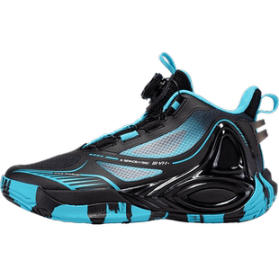 361男童篮球鞋夏季透气网面儿童运动鞋旋转纽扣2024新款K72421104