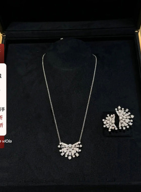 viola【浪漫烟花】Graf*高珠线 颈间烟火 项链耳钉