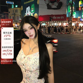 25对版 涂鸦手绘小鱼排扣吊带背心 年年有鱼 Chan 现货 viola