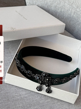 【现货】viola【星钻丝雀】Jue*版意大利手工！定制半年水钻发箍