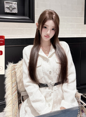 viola【High Line】Chane*小香风纯欲外套裙减龄连衣裙定织面料