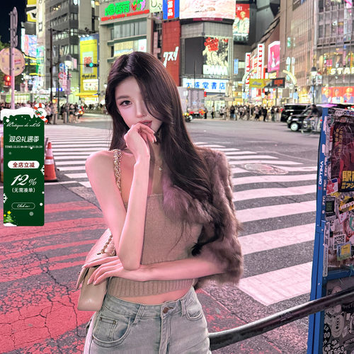 viola【天菜抹胸】cultg*ia2k+巨显大！沙漏腰8羊毛针织抹胸