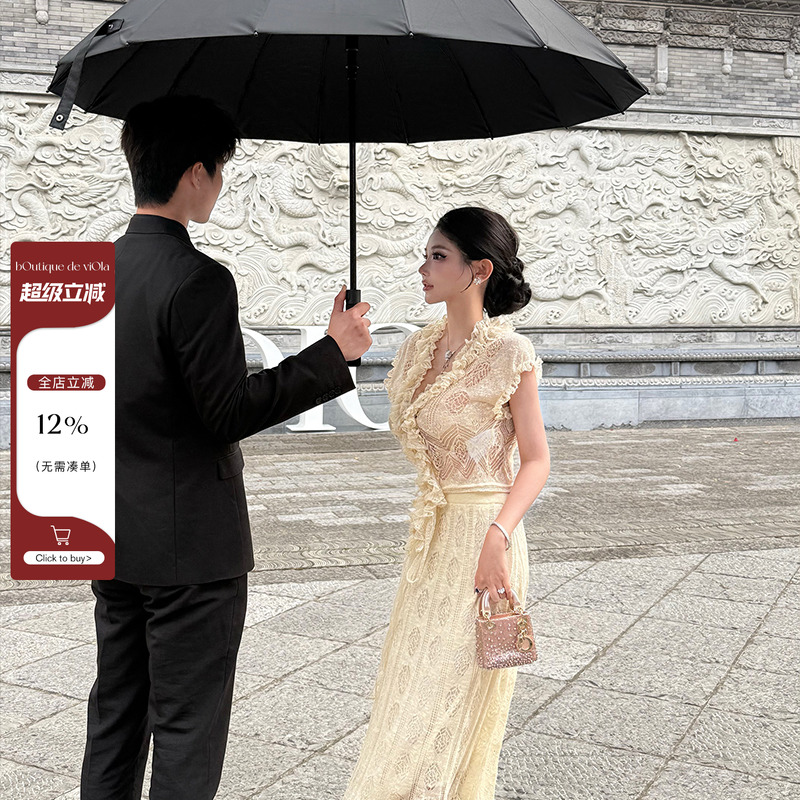 【现货】viola【春和景明】D1or超10种花型纯手绘重工镂空针织衫