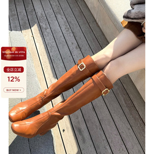 viola 英同款 m1u张元 yb定染色高筒靴 m1u弹力靴