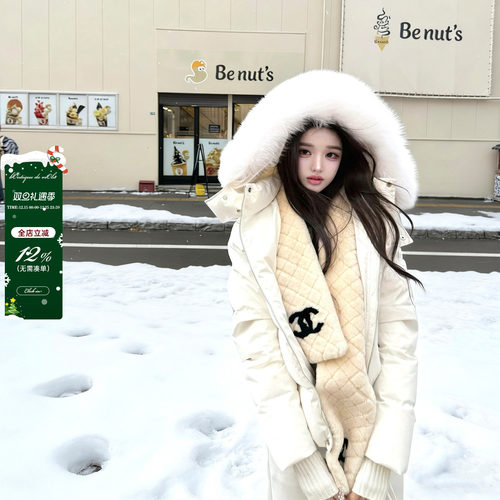 viola【蛋白羽绒】 质感届的神 Yves*神仙两色狐狸毛90鹅绒服