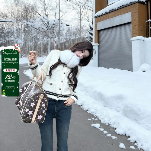 viola【雪顶麻薯】对版coconeige25N滑雪季圈圈绒12羊毛毛衣