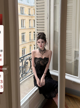 1.6 8PM【洛神仙子】 中古val*en秀款绝美古董级蕾丝复*刻套装