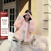 viola 丹麦童话 ding级2XP天鹅绒小母貂定染CD粉双工艺水貂气质