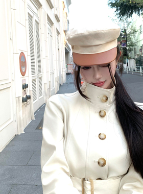 viola【H报童帽】h家不配*货也要买yb开模定制经典拼皮报童帽