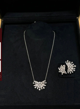 viola【浪漫烟花】Graf*高珠线 颈间烟火 项链耳钉