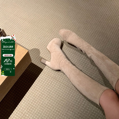 viola【24K瘦瘦靴】芭比的衣橱 香！超难买！两色高筒靴子