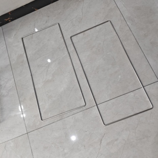 定制304不锈钢长方形圈环网筐 四方形骨框架 商用餐饮碗碟收纳篮