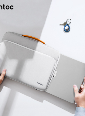 tomtoc手提电脑包16寸笔记本内胆包14寸M5保护套适用于2025新款苹果MacBook Pro/Air13寸15英寸A14