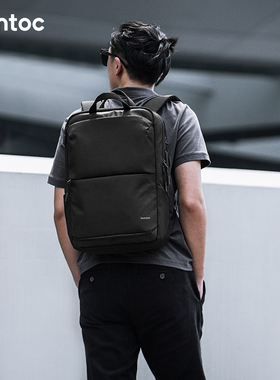 tomtoc 双肩包男士通勤包上班电脑包休闲商务多功能双肩背包T71