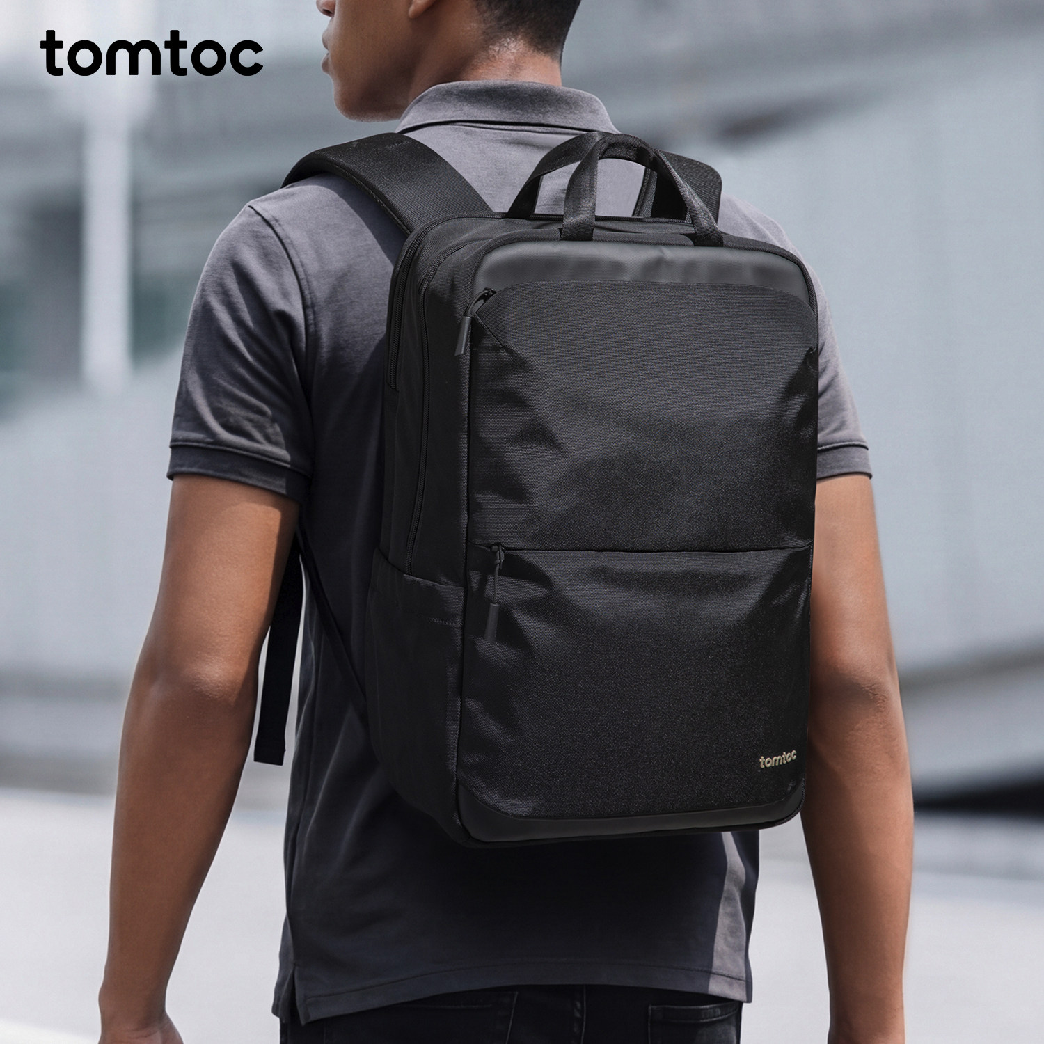 tomtoc立型分区背包T71图片