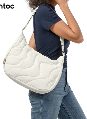 tomtoc单肩包女斜挎包大容量轻便挎包iPad平板包包百搭通勤包T34