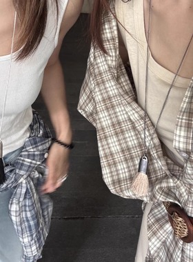 升级版纯马毛刷子项链韩国ins博主车静媛同款马鬃毛流苏毛衣链潮